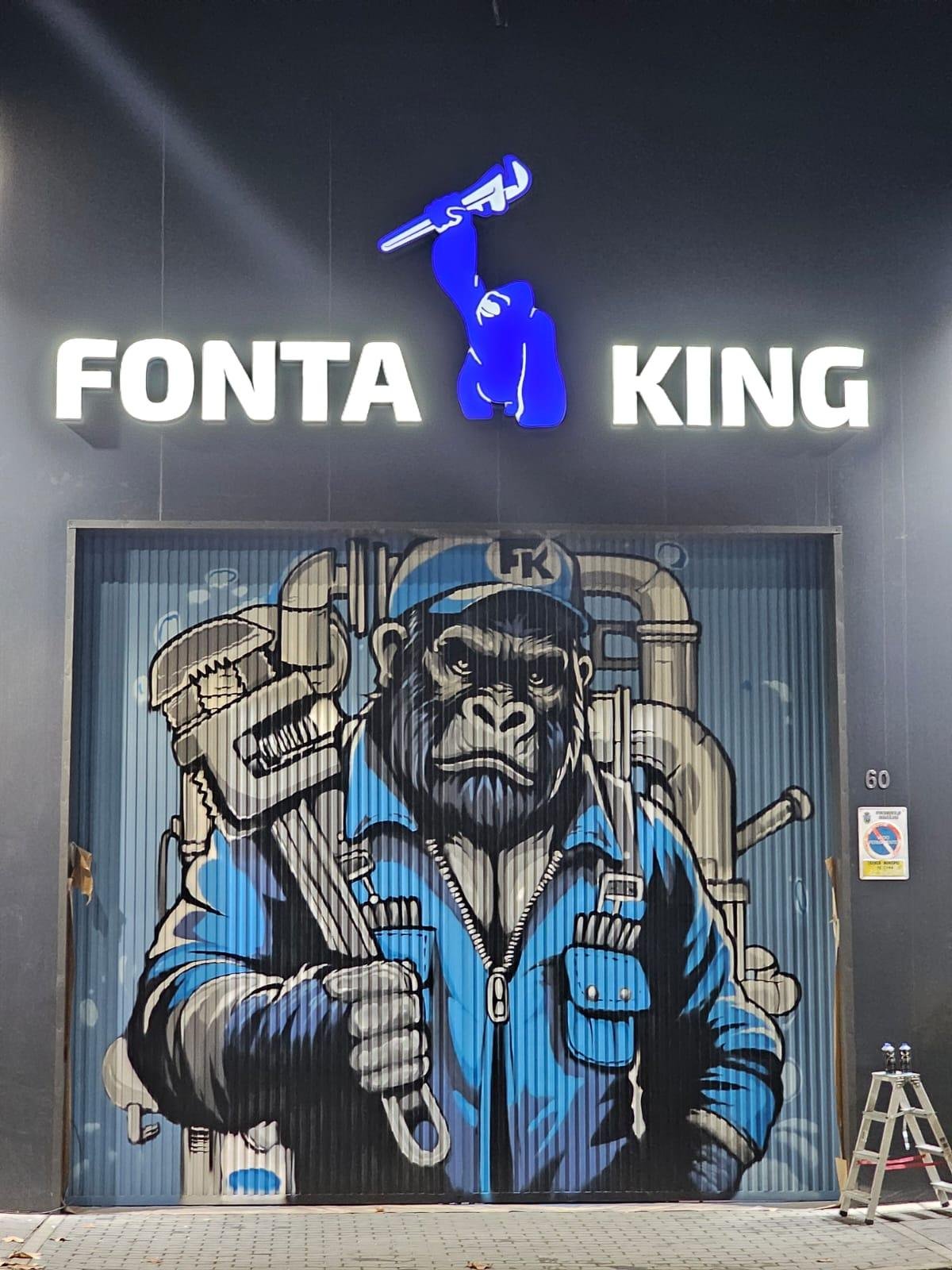 Murales en naves industriales