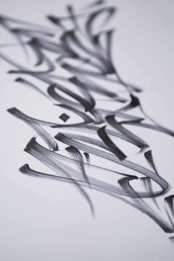 Mural con letras graffiti tag personalizadas
