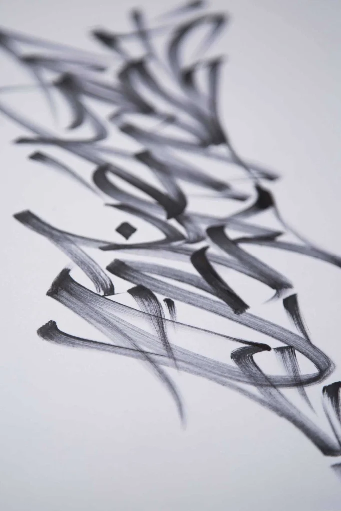 Mural con letras graffiti tag personalizadas