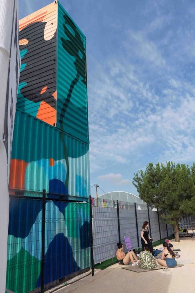mural graffiti mad cool