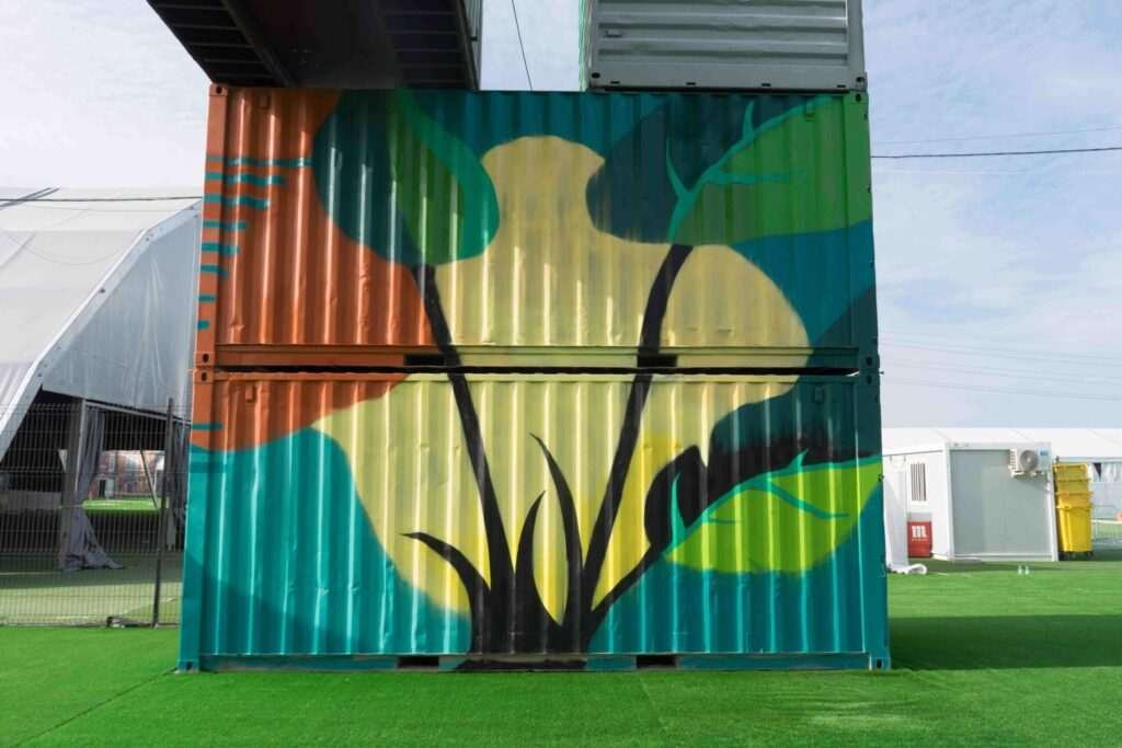 mural graffiti mad cool