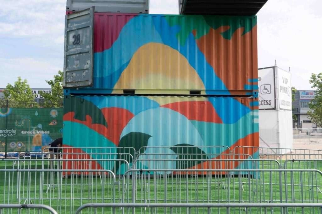 mural graffiti mad cool