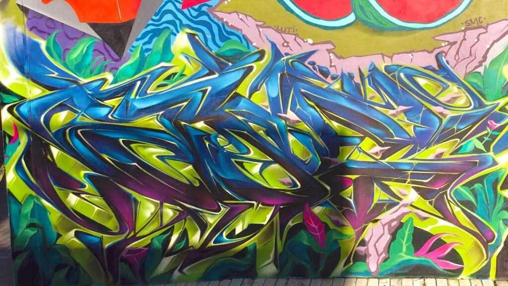Mural Graffiti MOS Brasil