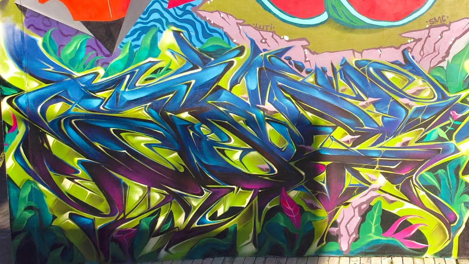 Mural Graffiti MOS Brasil