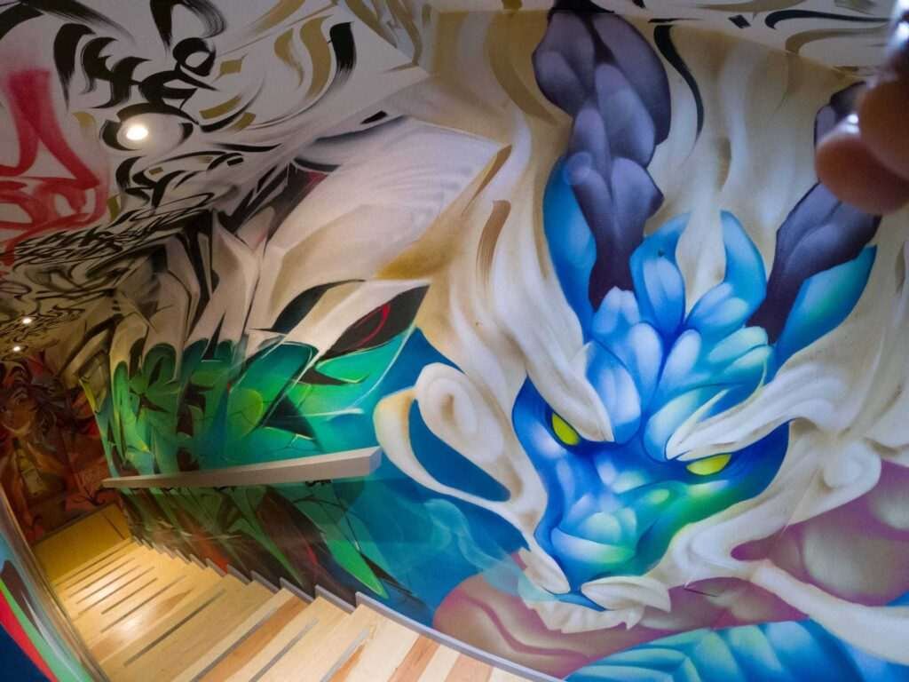 mural particular en interior