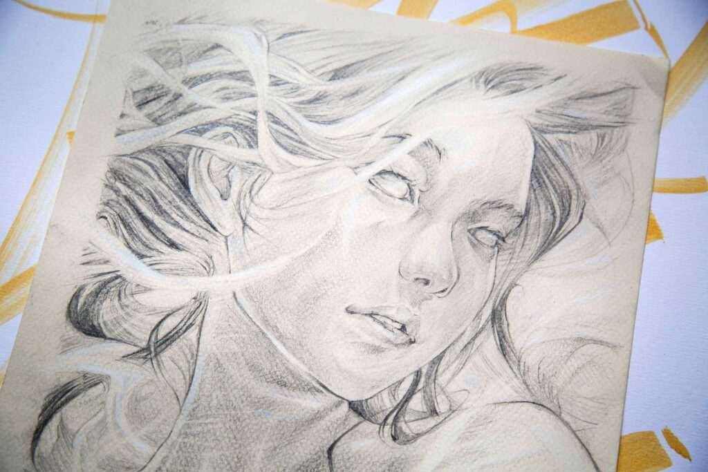 Ilustracion personalizada sombras luces viento sol