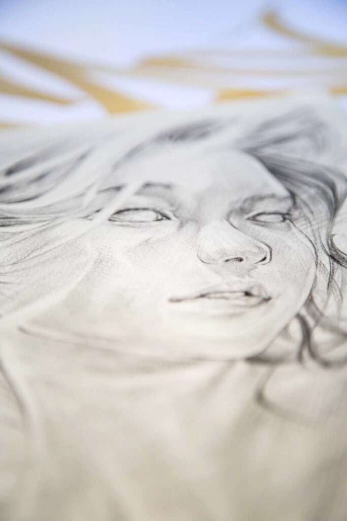 Ilustración personalizada inspirada en versos poéticos