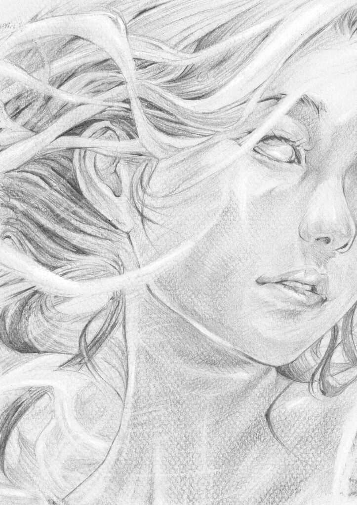 Ilustración personalizada inspirada en versos poéticos