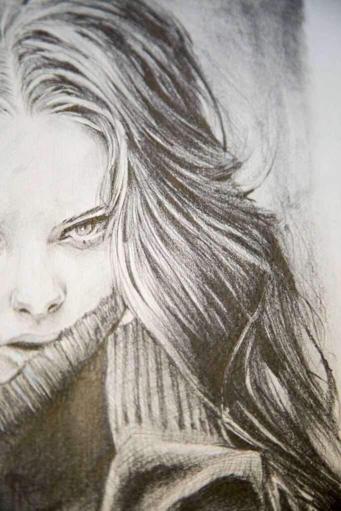 Ilustración artística basada en un poema personalizado