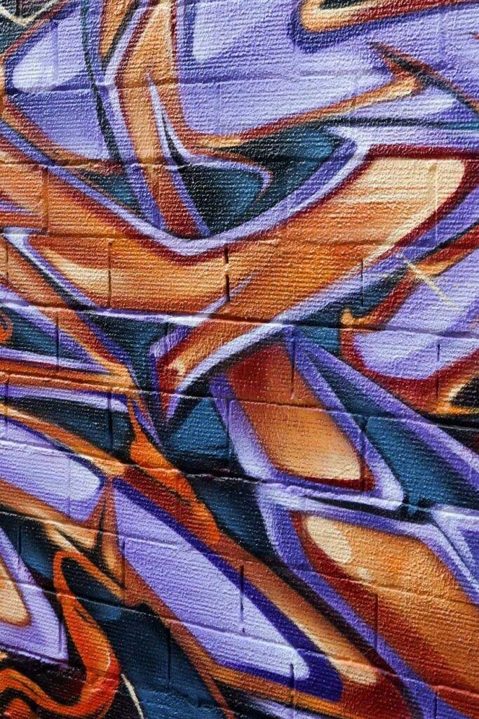 graffiti 3D wildstyle con letras en relieve