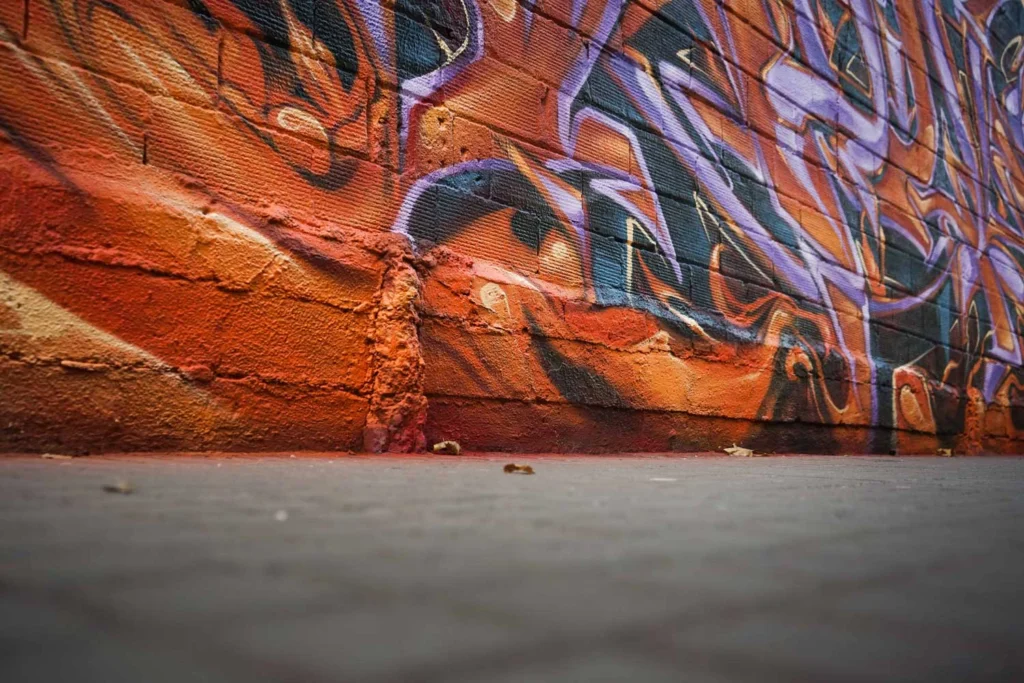 graffiti 3D wildstyle con letras en relieve