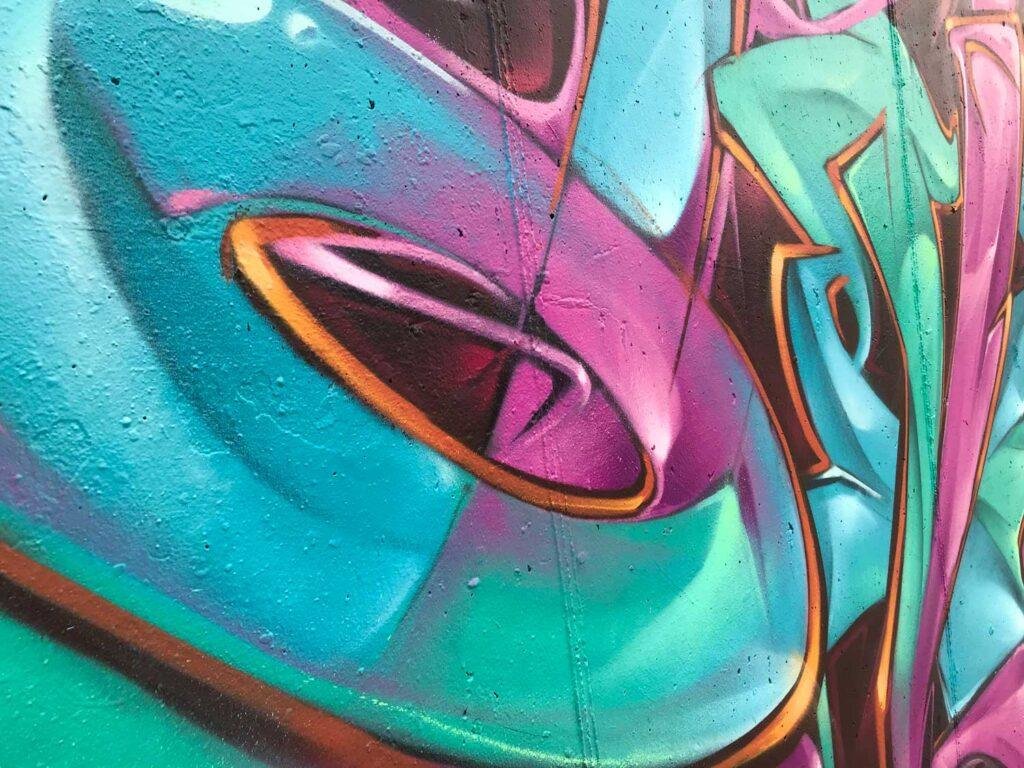 Graffiti 3D wildstyle en gran formato