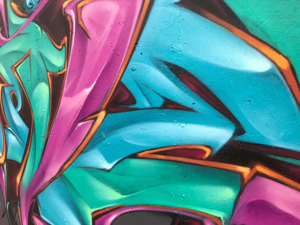 Graffiti 3D wildstyle en gran formato