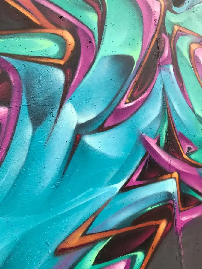 Graffiti 3D wildstyle en gran formato