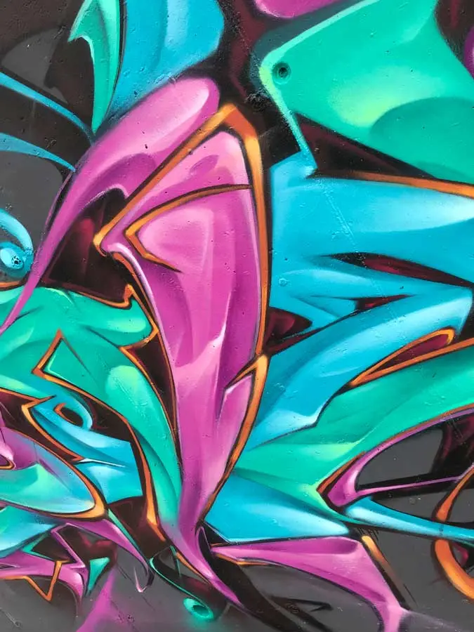 Graffiti 3D wildstyle en gran formato