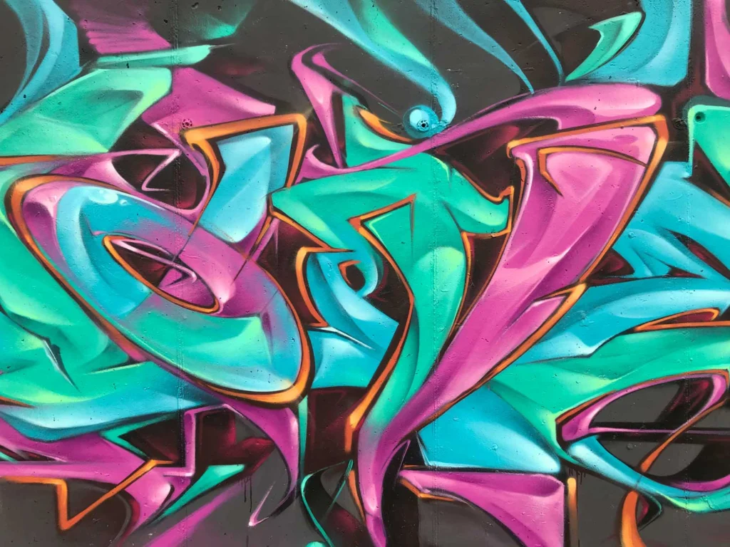 Graffiti 3D wildstyle en gran formato