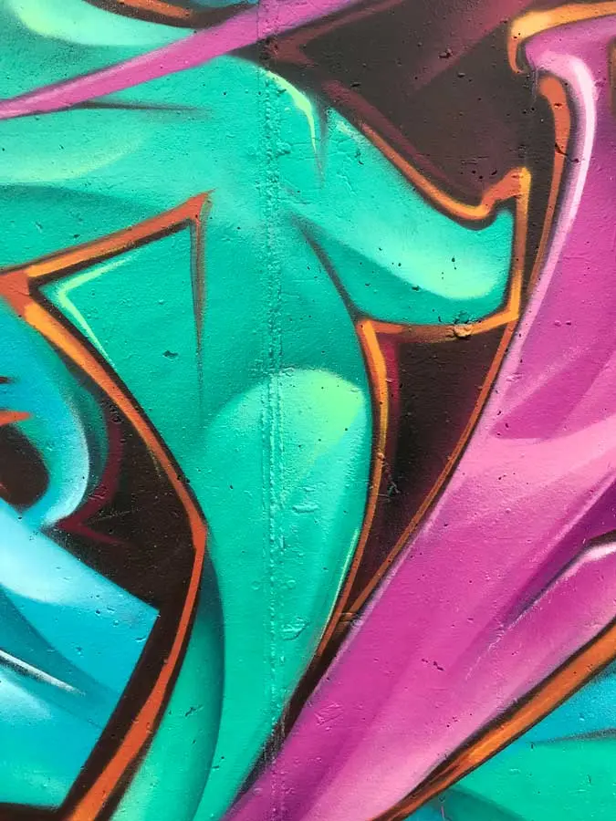 Graffiti 3D wildstyle en gran formato