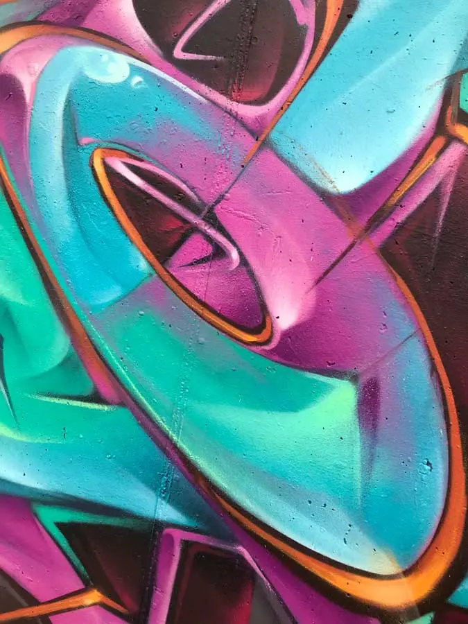 Graffiti 3D wildstyle en gran formato
