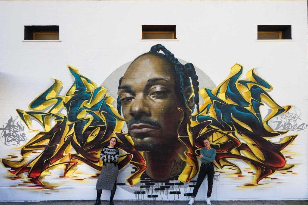 Mural de El Arte Urbano para el festival Hip Hop Street de Vícar