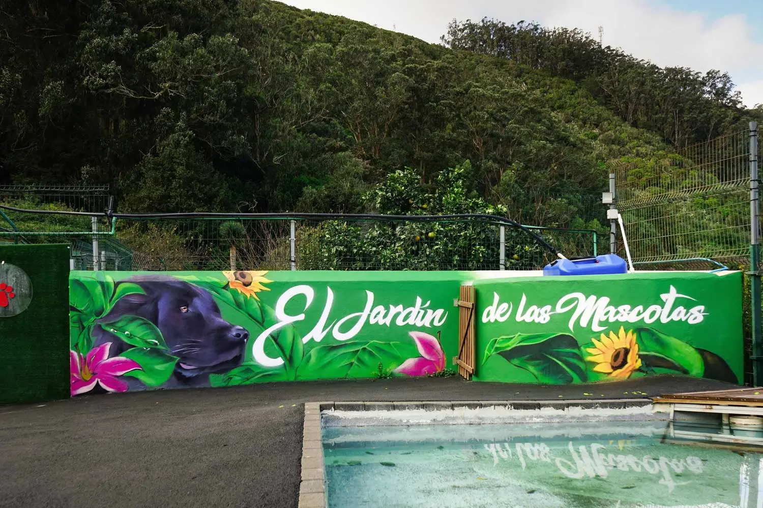 Ejemplo de mural profesional para proyectos en San Sebastián