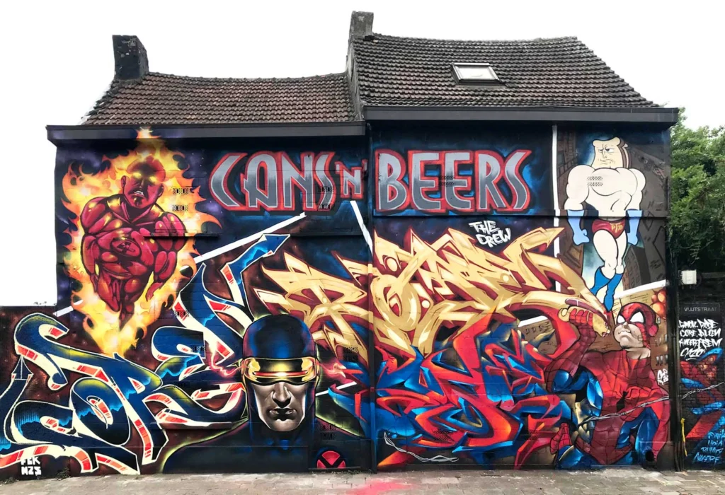 Mural Graffiti Belgica