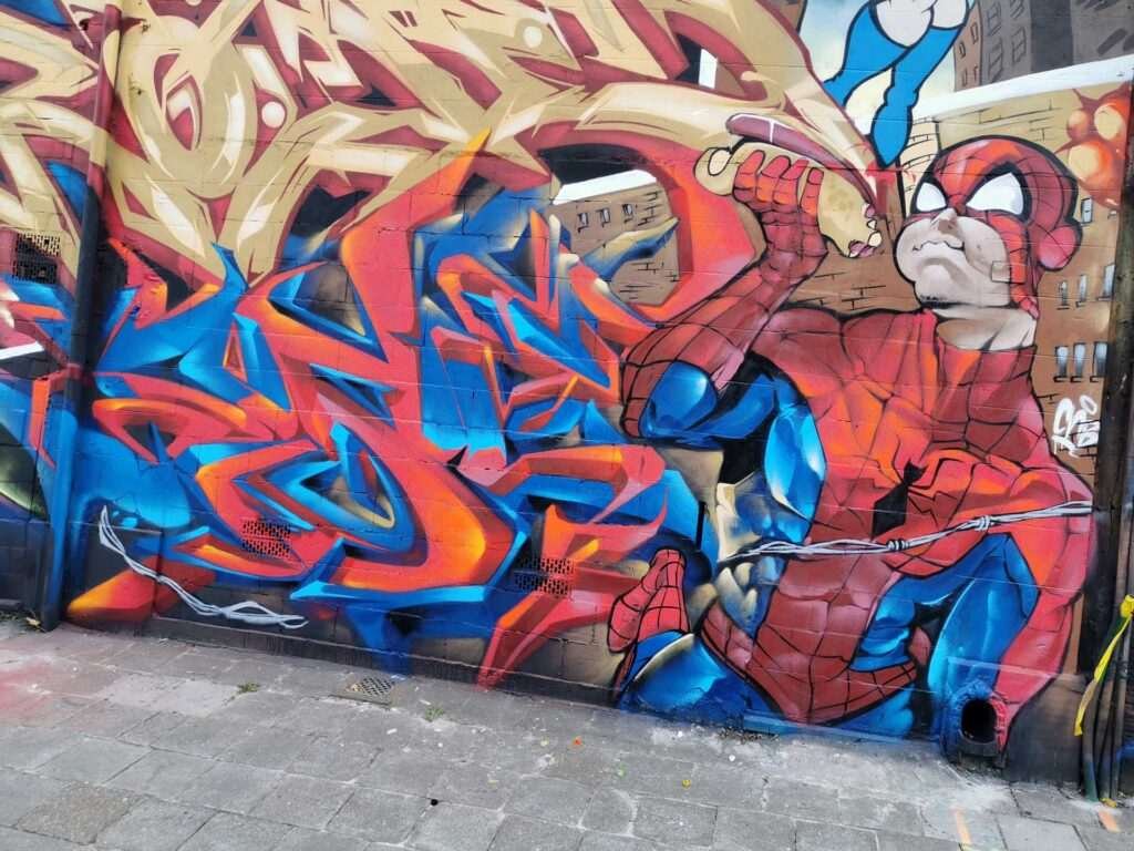 Mural Graffiti Belgica