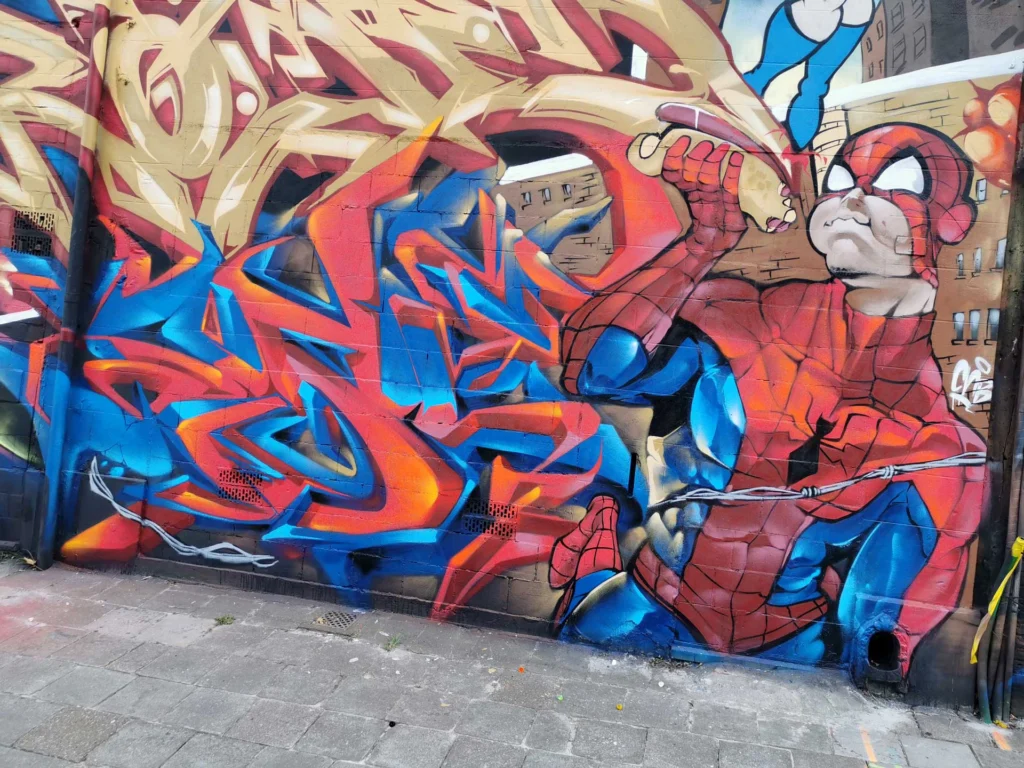 Mural Graffiti Belgica