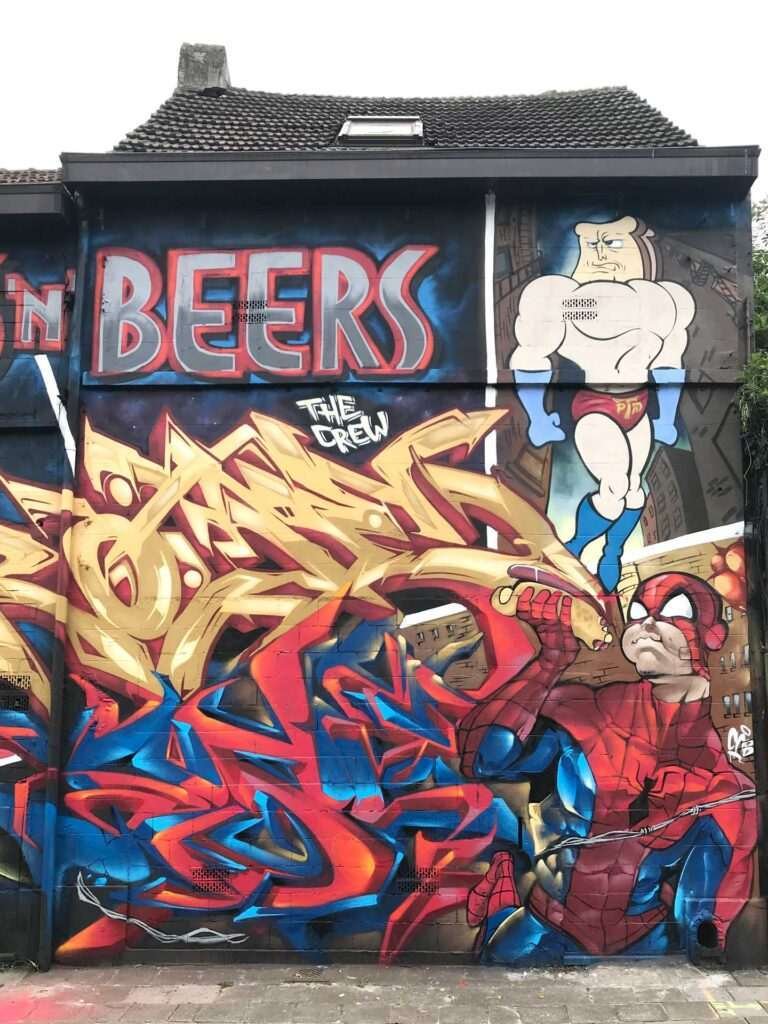 Mural Graffiti Belgica
