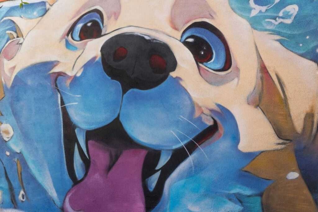 mural en clinica veterinaria