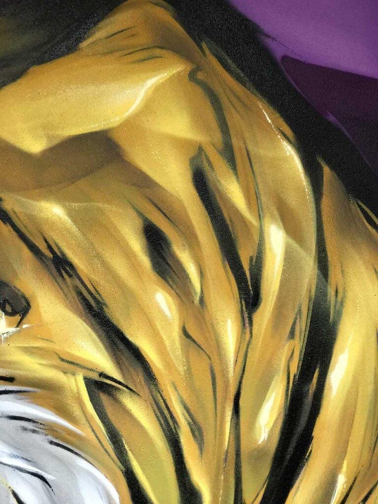 Mural Graffiti tigre