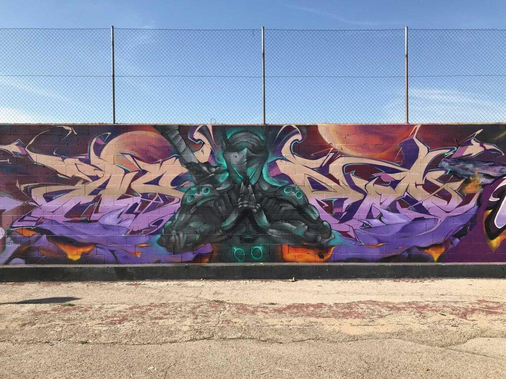 Mural Graffiti NINJA GAIDEN