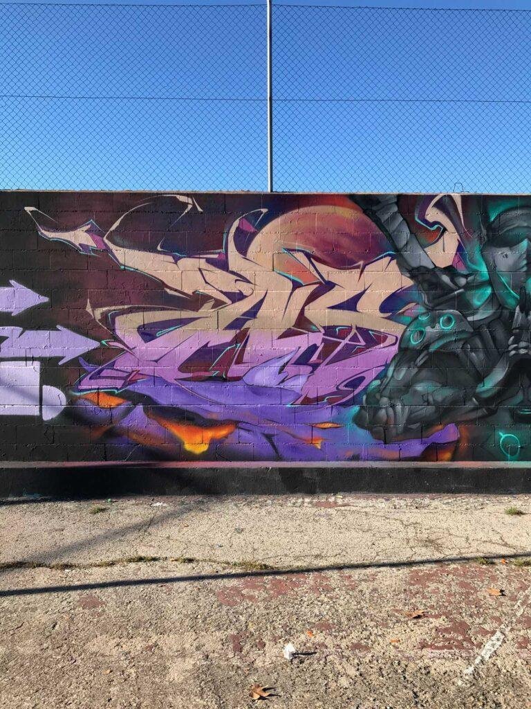 Mural Graffiti NINJA GAIDEN