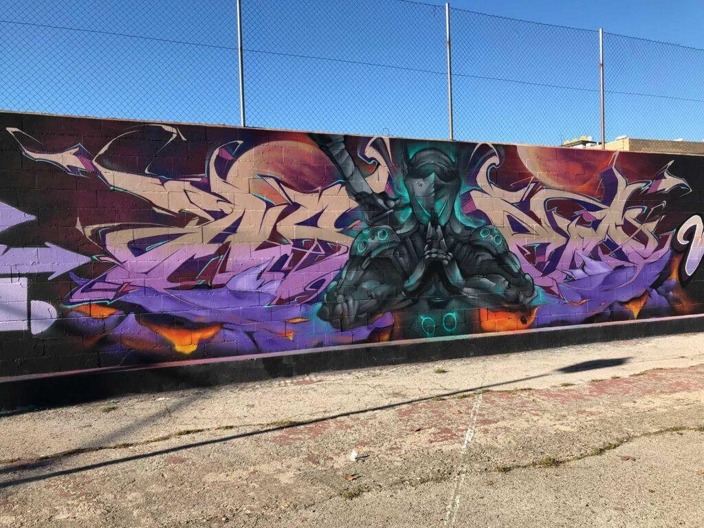 Mural Graffiti NINJA GAIDEN