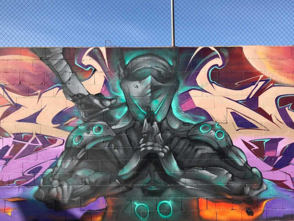 Mural Graffiti NINJA GAIDEN
