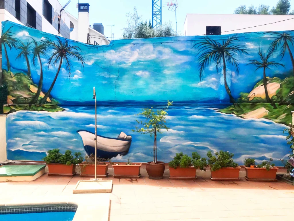 murales en fachadas