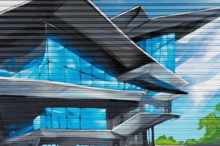 Murales en inmobiliarias