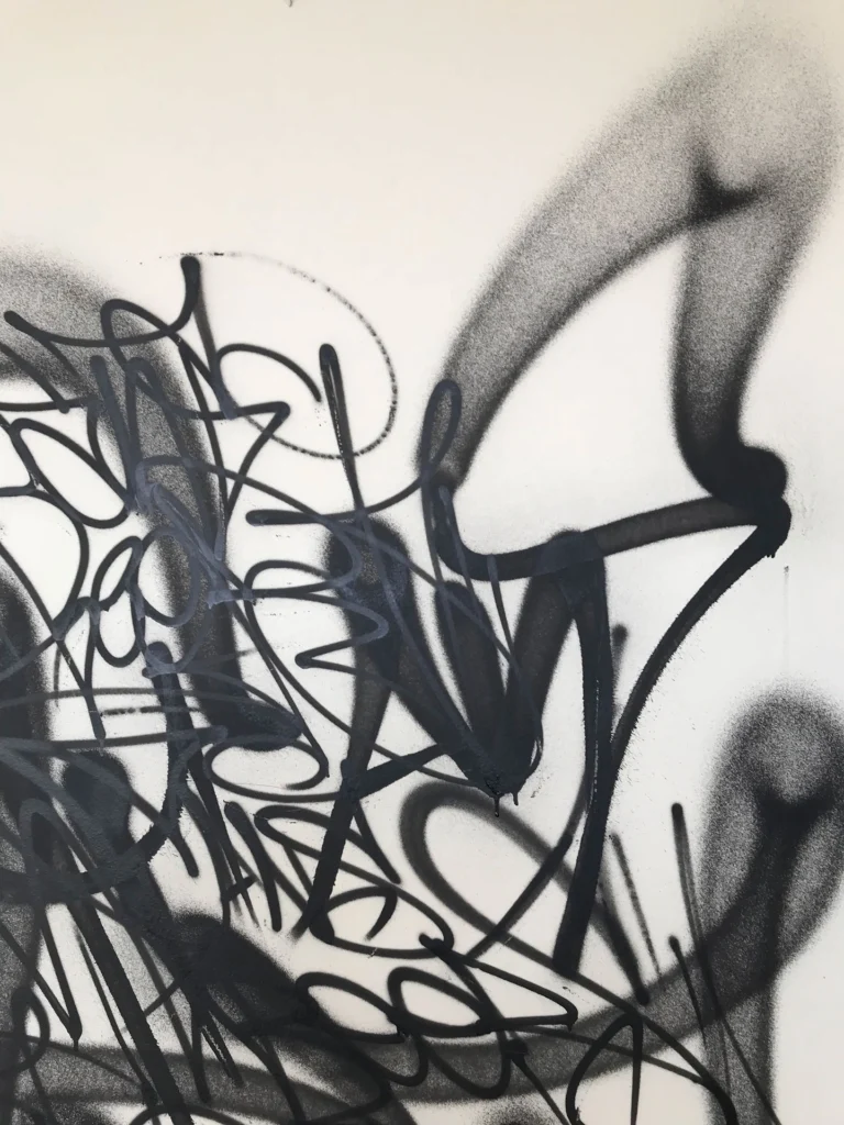 Graffiti tag personalizado con nombre en estilo libre