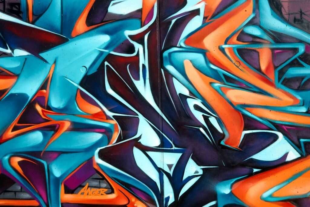 Graffiti urbano en Wiesbaden para inauguración de skatepark