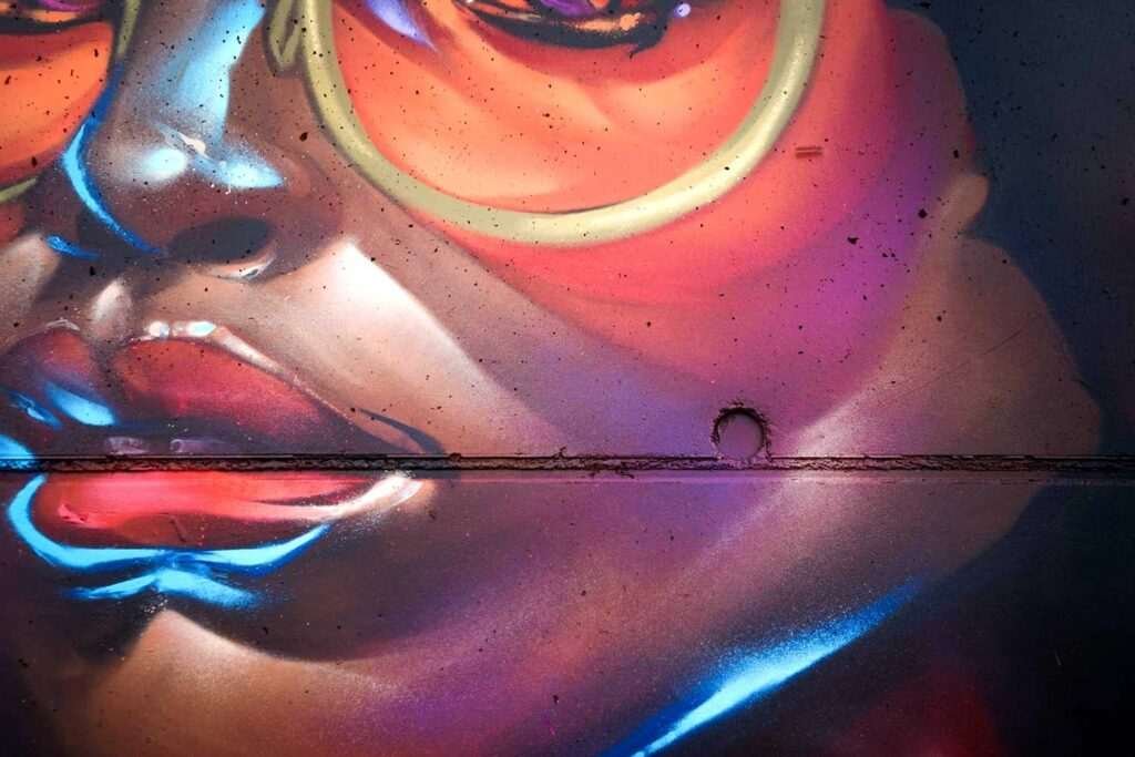 Mural Graffiti polideportivos