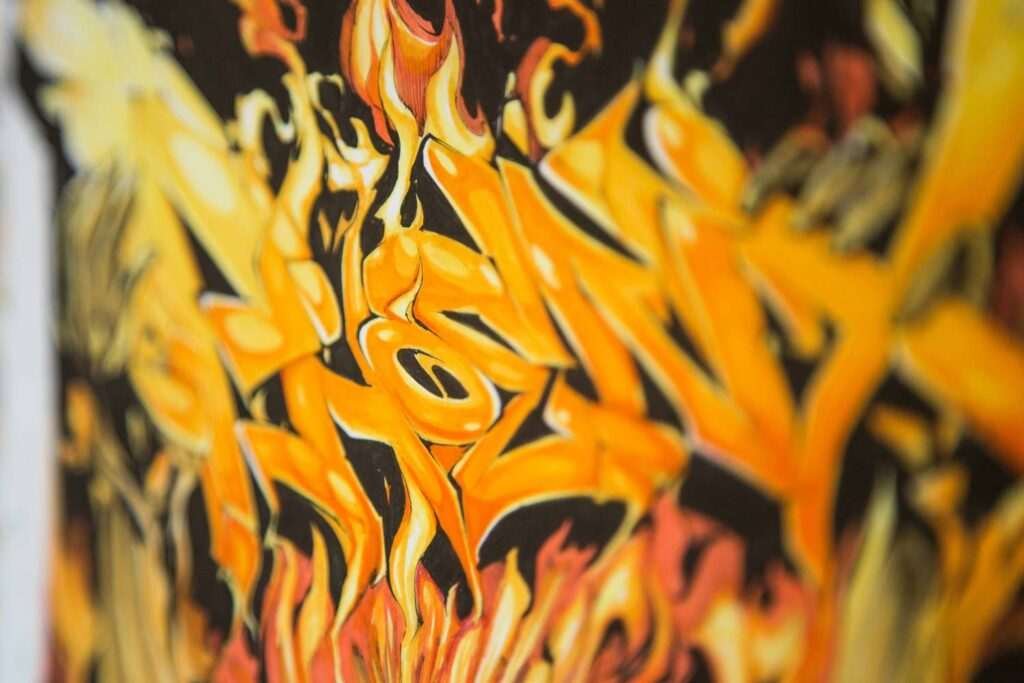 Ilustración personalizada cómic fenix xmen