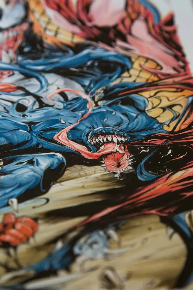 ilustracion venom comic