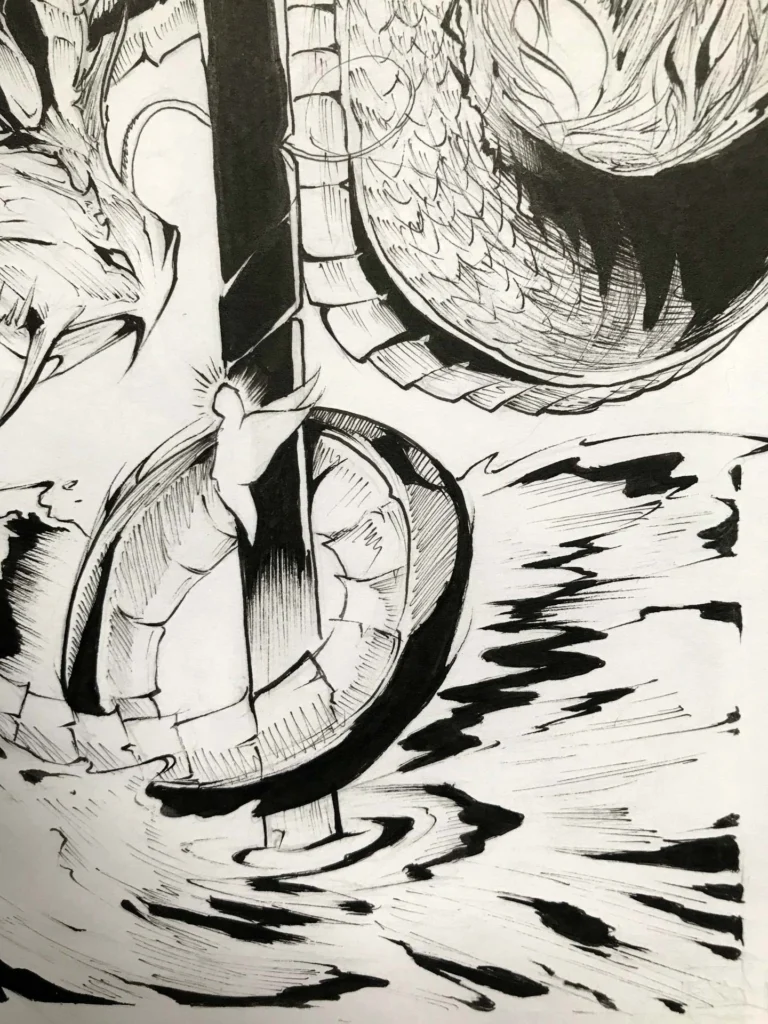 Ilustración mágica y personalizada de fantasía
