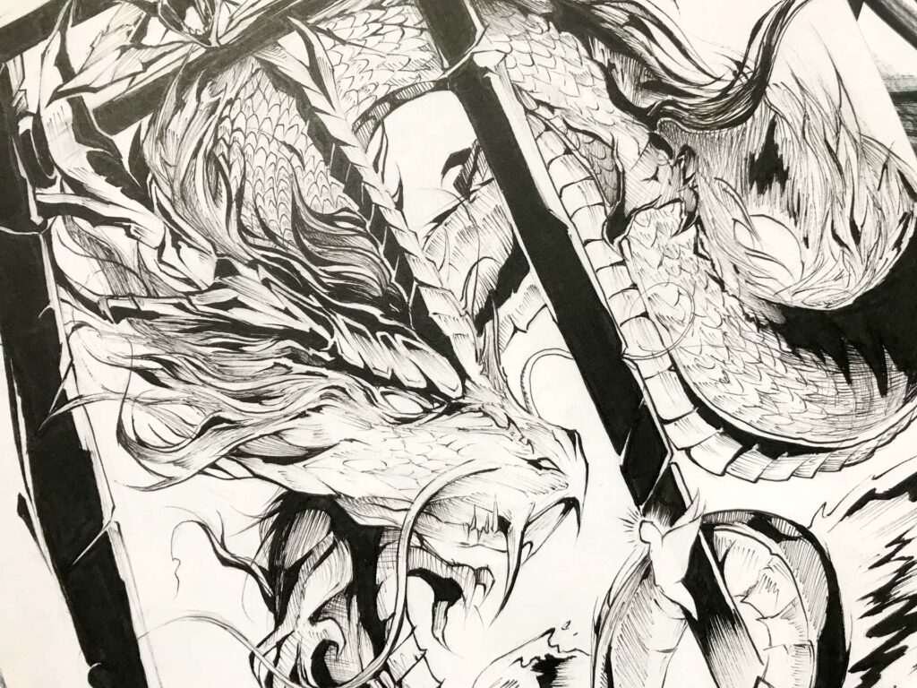 Ilustración mágica y personalizada de fantasía