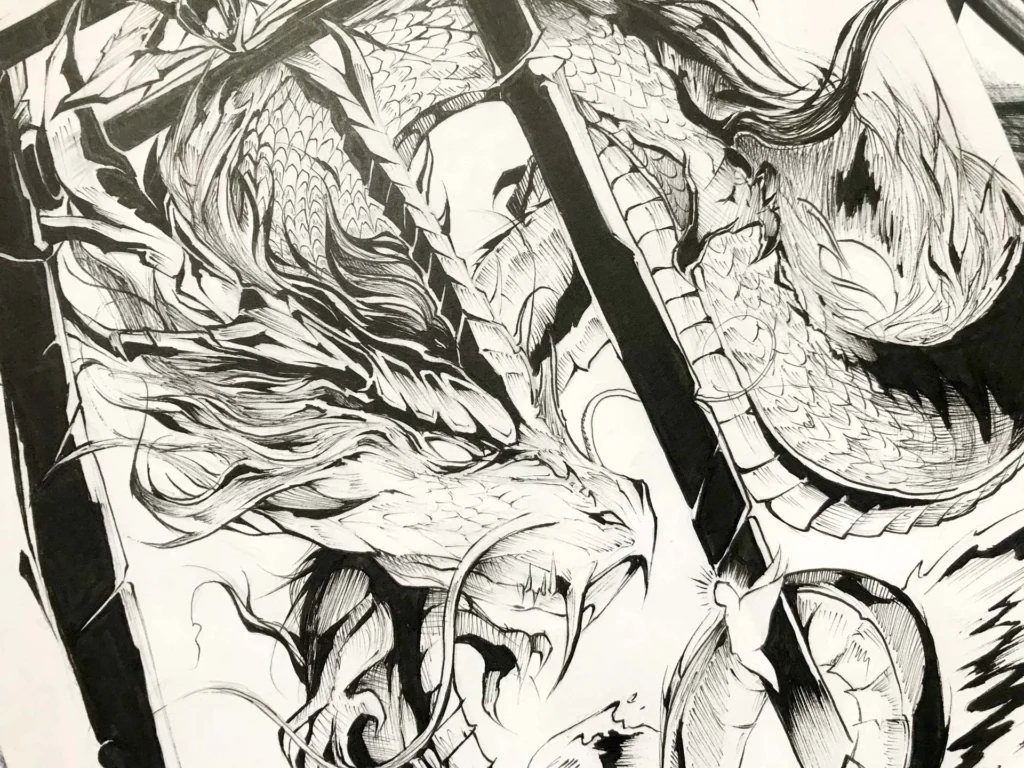 Ilustración mágica y personalizada de fantasía