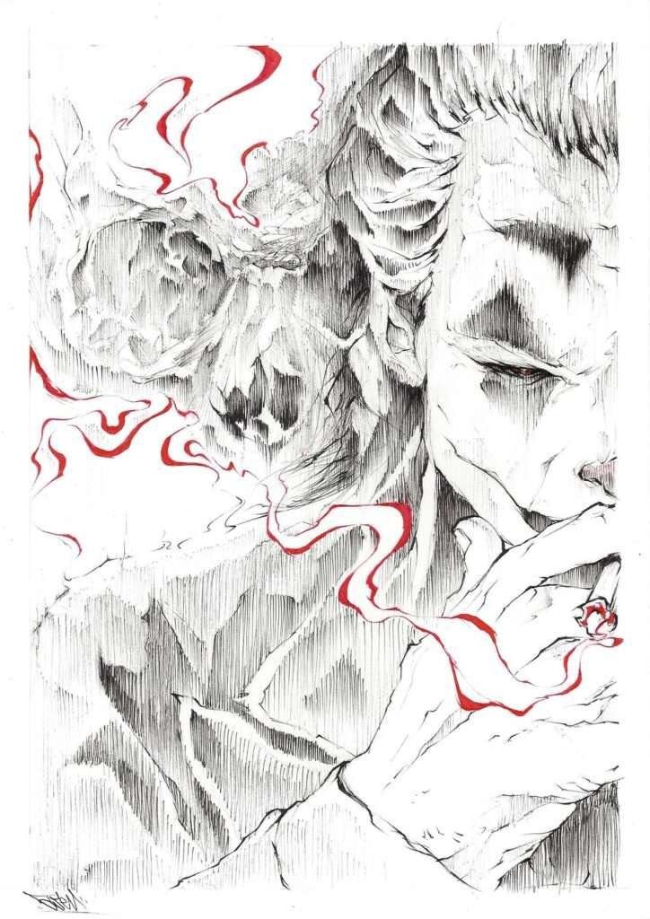 Ilustración personalizada joker