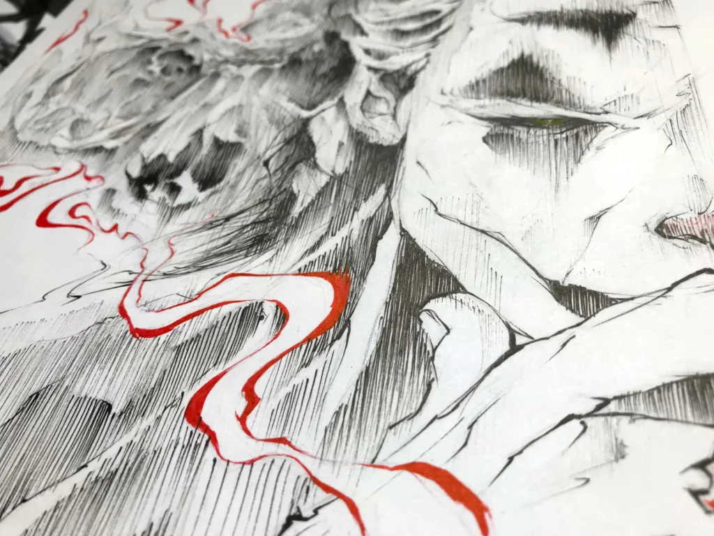 Ilustración personalizada joker
