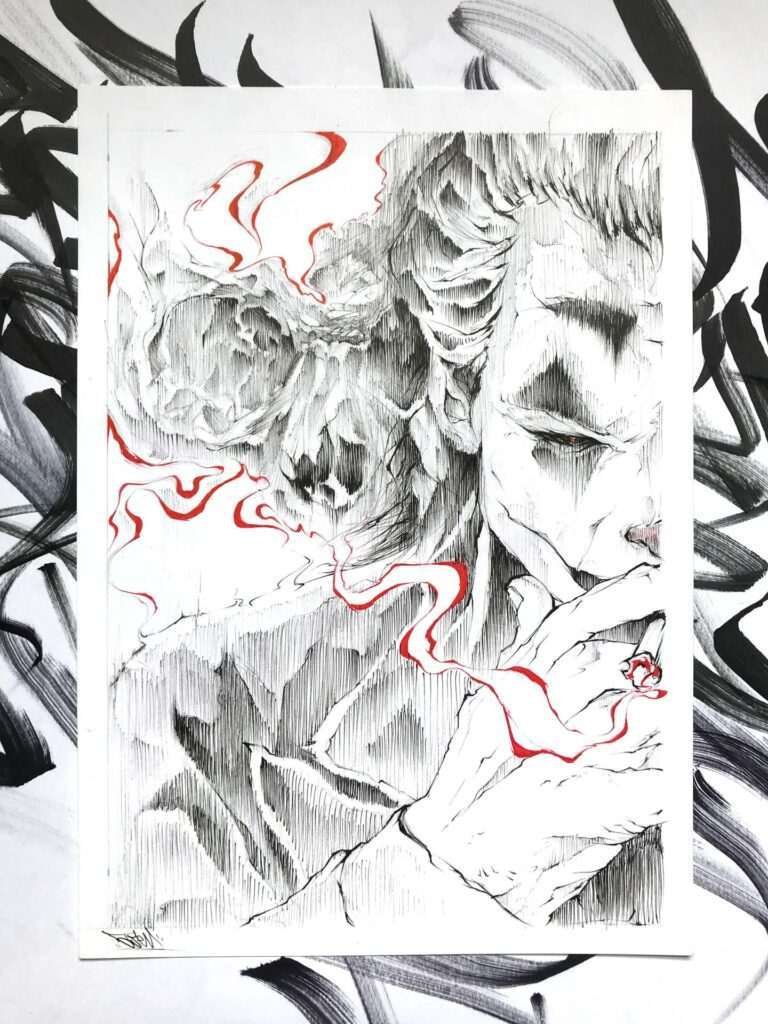 Ilustración personalizada joker