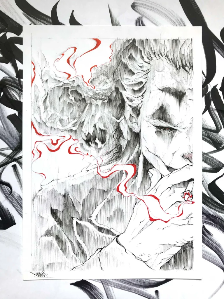 Ilustración personalizada joker