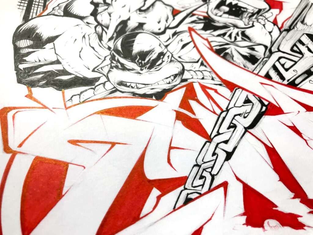 Ilustración fantástica personalizada con personajes únicos