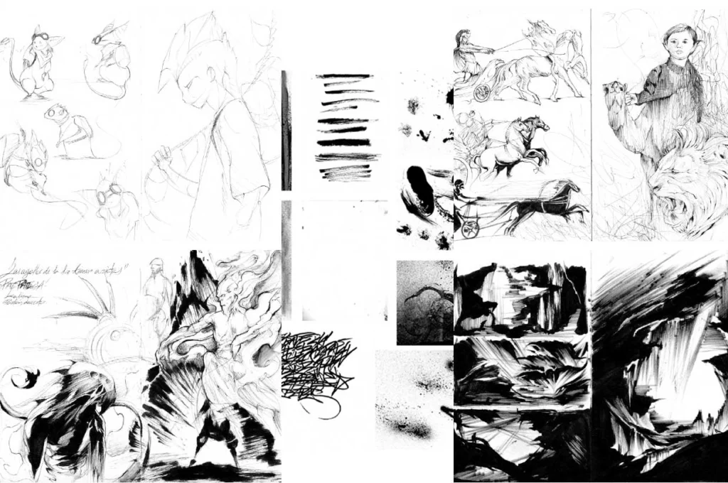 Ilustraciones para libros
